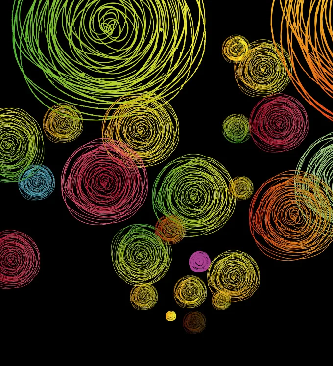 Allochroic Particles